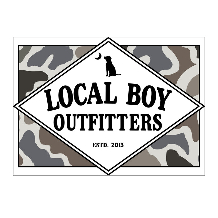Local Boy Outfitters Original Seagrass Camo Decal
