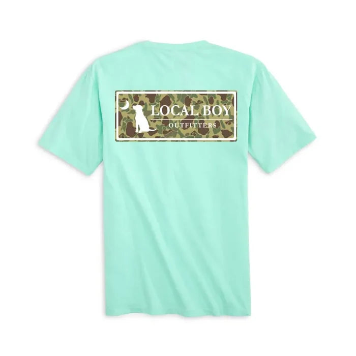 Local Boy Outfitters Youth Old School Plate Short Sleeve T-Shirt