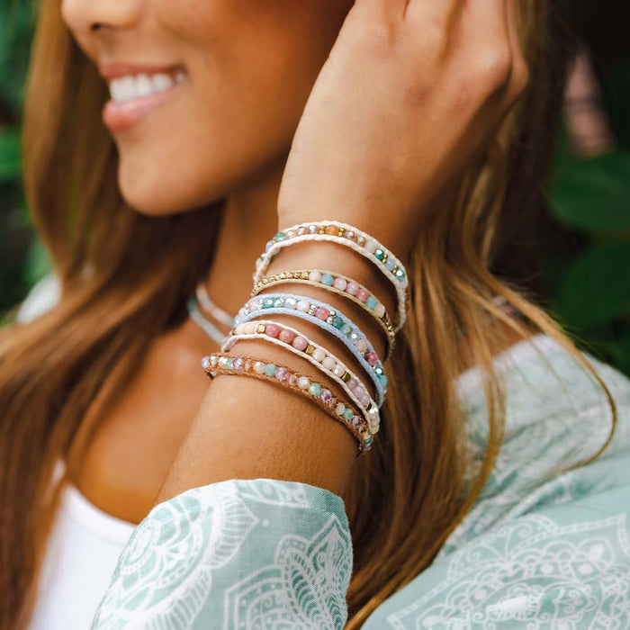 Lotus and Luna Island Bracelet
