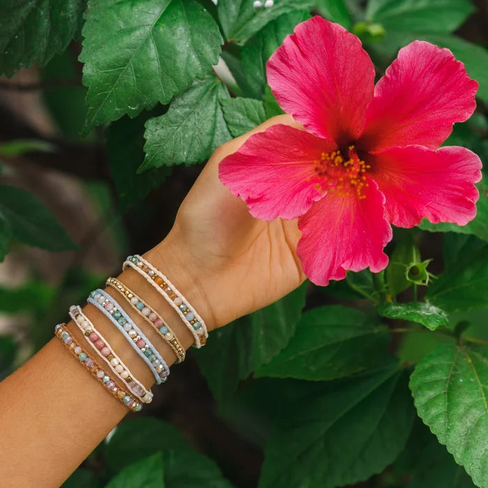 Lotus and Luna Island Bracelet