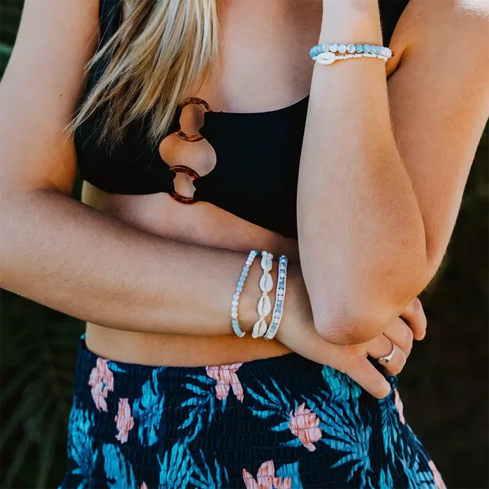 Lotus and Luna Ocean Bracelet