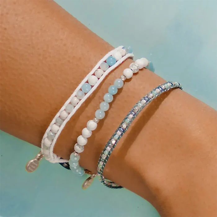 Lotus and Luna Ocean Bracelet
