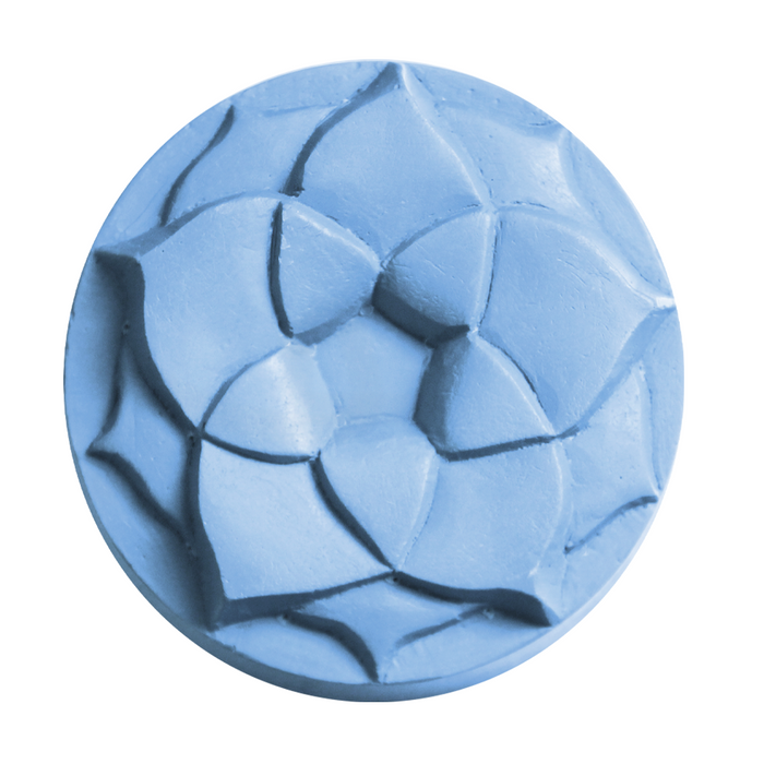 Lotus Blossom Small Round Soap Mold