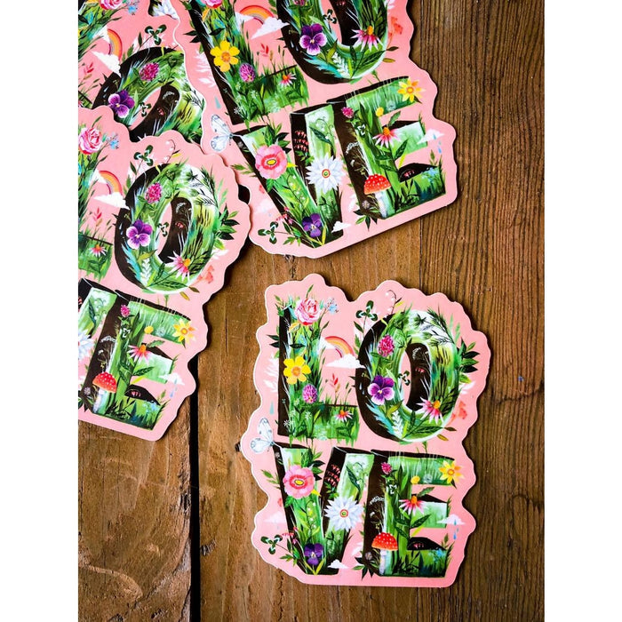 Love Grows Sticker