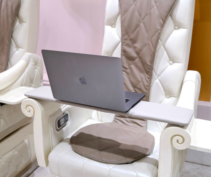 LUX Portable Manicure Board for Standard Size Pedicure Chair