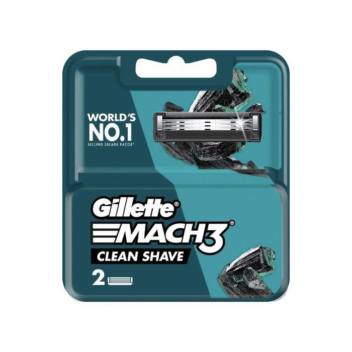 GILLETTE Mach3 Clean Shave Cartridges Refill (2 Counts/4Counts) | Isetan KL Online Store