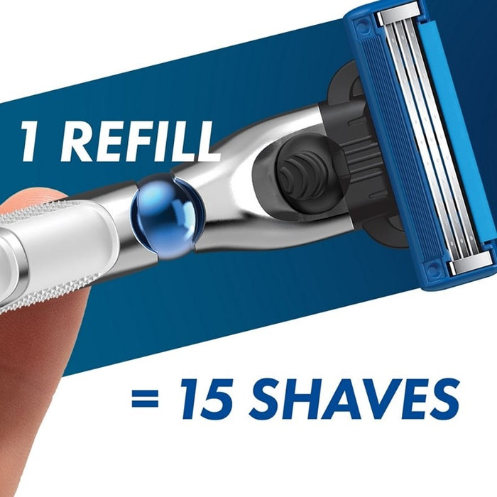 GILLETTE Mach3 Turbo Cartridge Refill 4s | Isetan KL Online Store