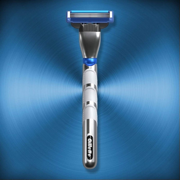 GILLETTE Mach3 Turbo Razor 3D 1s + Cartridges Refill 1s | Isetan KL Online Store
