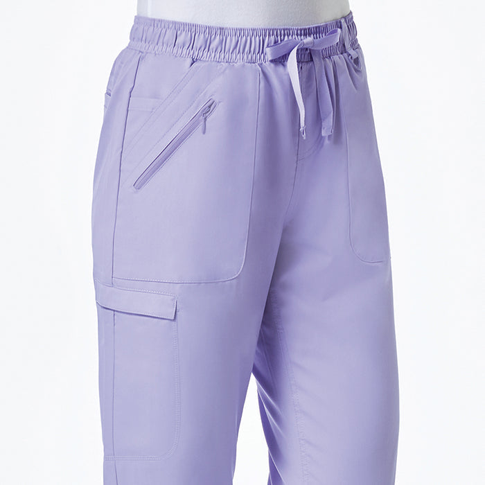 Maevn EON Full Elastic Zipper Pocket Cargo Scrub Pants