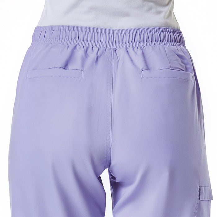 Maevn EON Full Elastic Zipper Pocket Cargo Scrub Pants