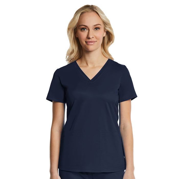 Maevn EON Sport Multi-Pocket V-Neck Scrub Top