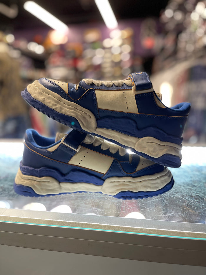 Maison Mihara Yashuiro Keith OG Sole Leather "Blue/White"