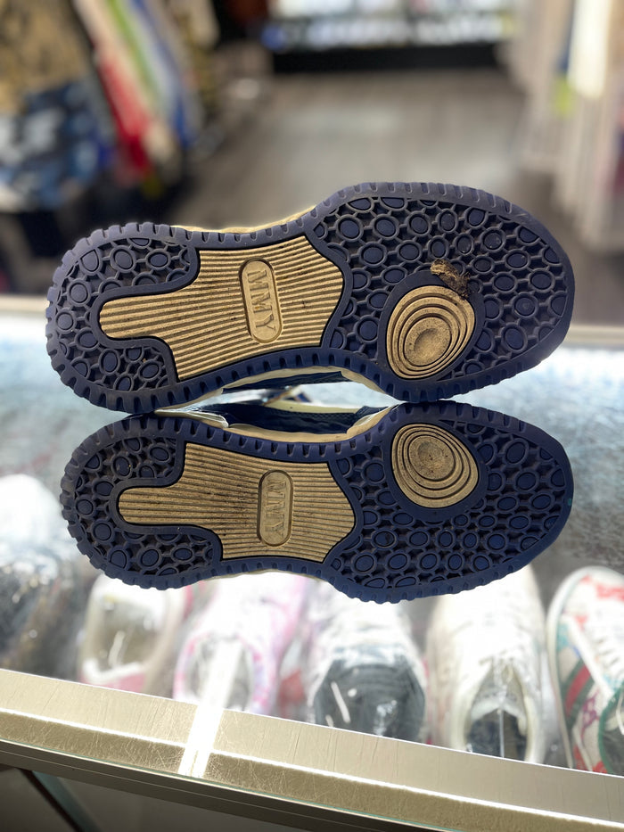 Maison Mihara Yashuiro Keith OG Sole Leather "Blue/White"
