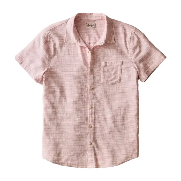 Marine Layer Men's Short Sleeve Selvage Classic Shirt