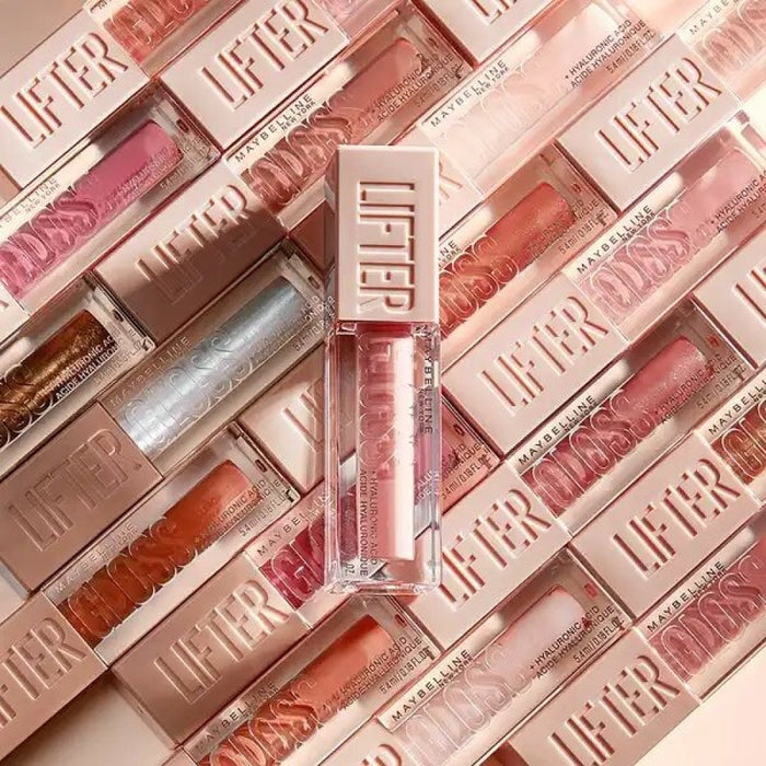 MAYBELLIN lifter gloss + hyaluronic acid كلوس الشفاه بالهايلرونك اسد من ميبيلين
