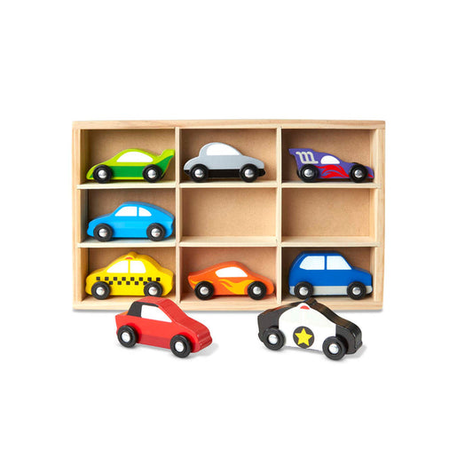 M&D Wooden Cars Set