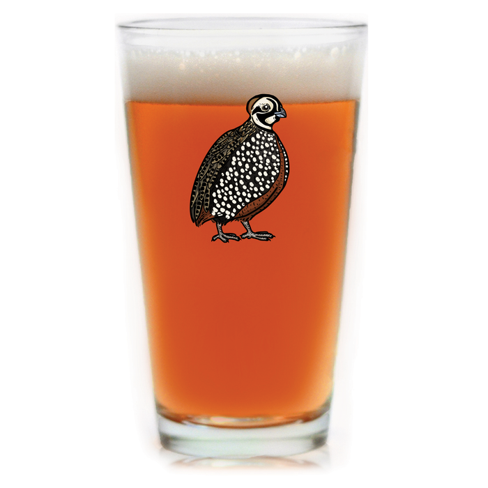 Mearns Quail Pint Glass