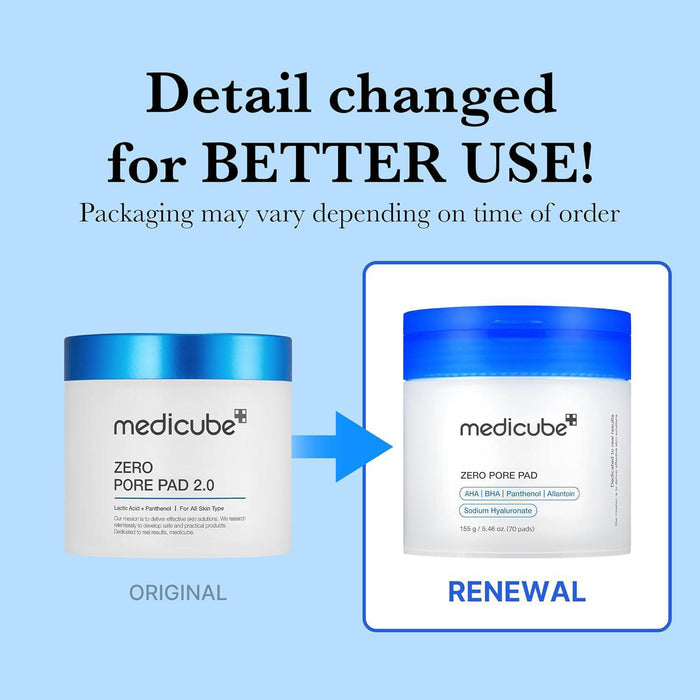 Medicube Zero Pore Pad 70 pads