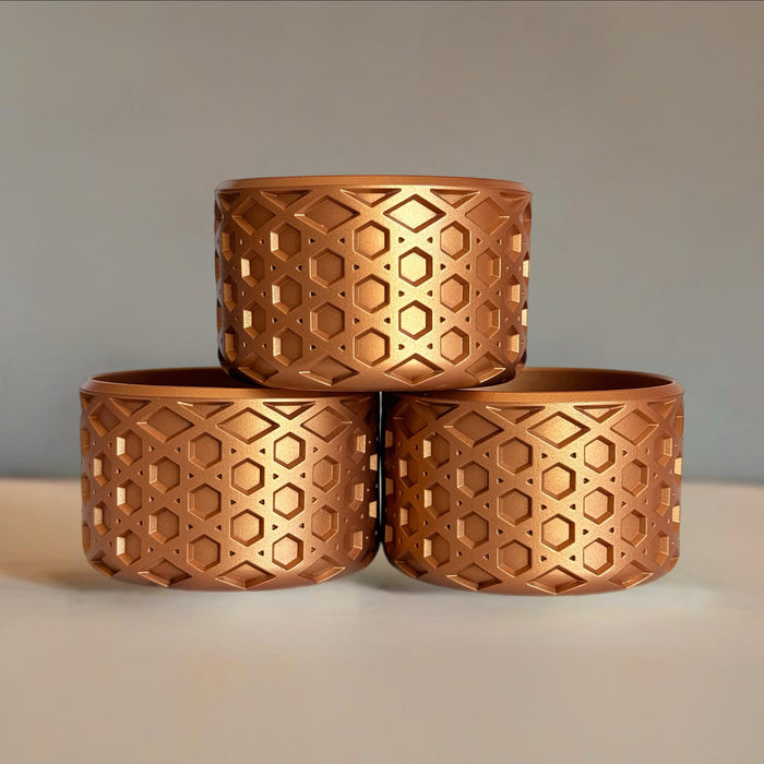 Metallic Copper Waffle Boots™