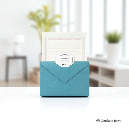 Midori 86463006 Letter Set Blue