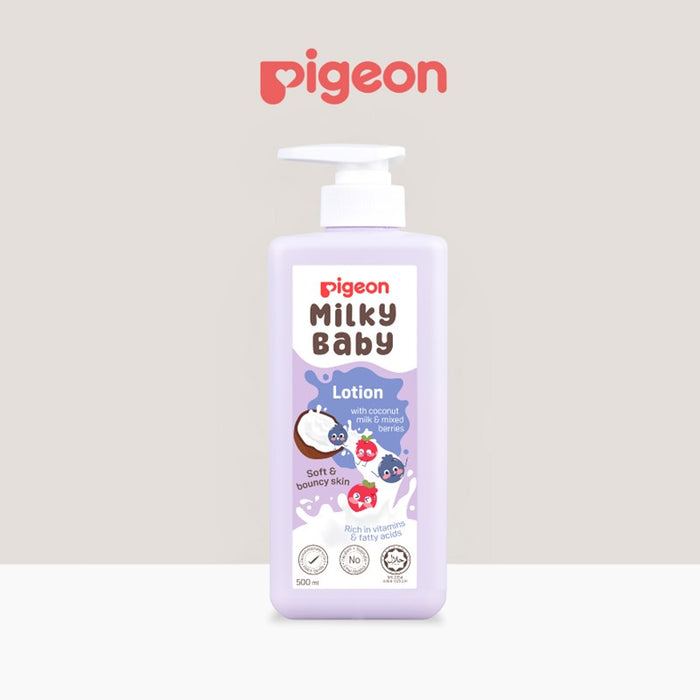 PIGEON Milky Baby Lotion (200ml/500ml) | Isetan KL Online Store