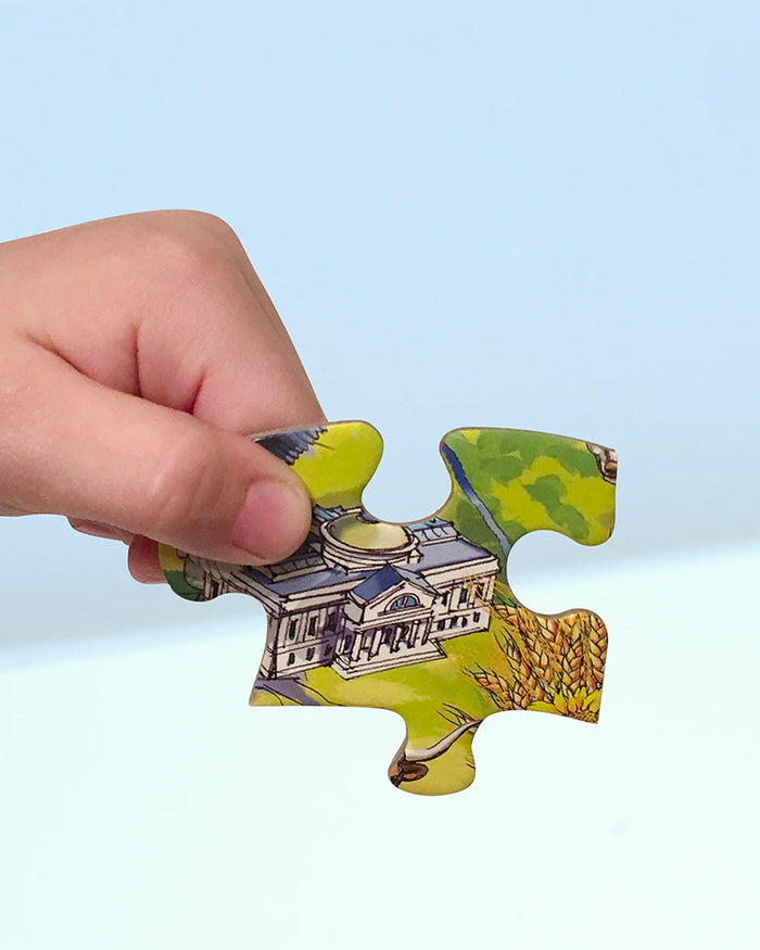 Minimalist NFL Mascot Jigsaw Puzzle