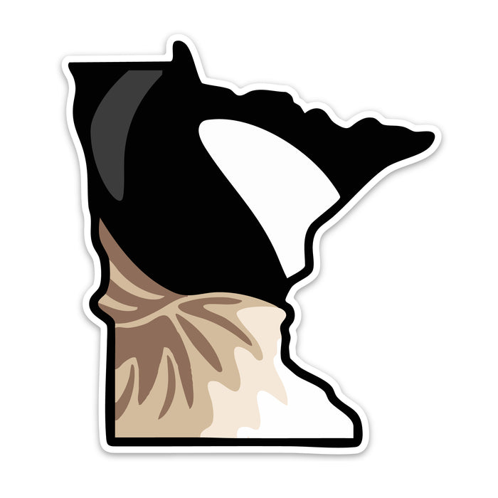 Minnesota Canada Goose Decal Sticker