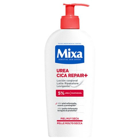MIXA Sensitive Skin Expert Urea Cica Repair+ 5% Urea Panthenol كريم الجسم للبشرة الحساسة باليوريا و السيكا من ميكسا