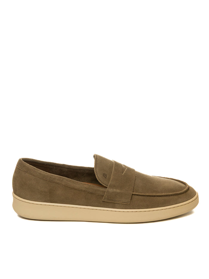 FRAU Mocassino camoscio oliva 24B4 SUEDE-PLANET
