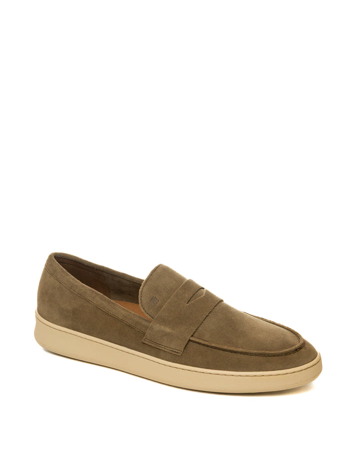 FRAU Mocassino camoscio oliva 24B4 SUEDE-PLANET