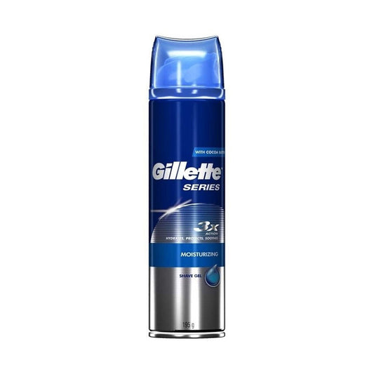 GILLETTE Moisturizing Shave Gel 195g | Isetan KL Online Store