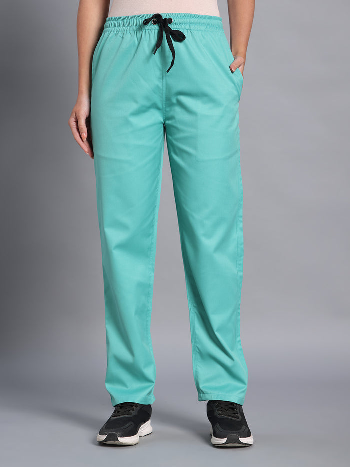 Move Lite Women Mint Green (Core V Neck) Scrub Set