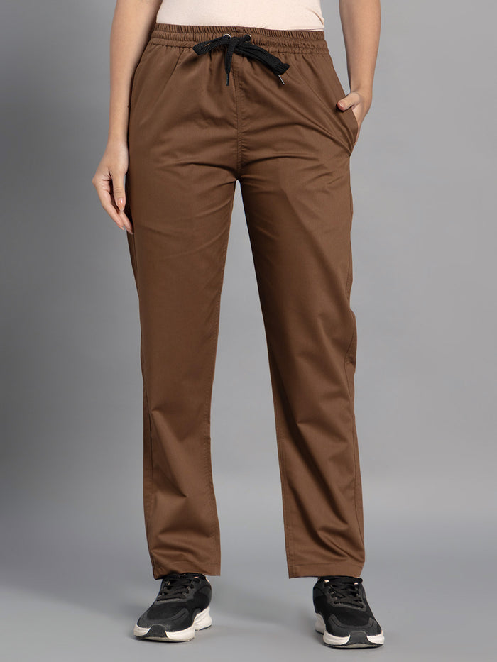 Move Lite Women Mocha (Nova V Neck) Scrub Set