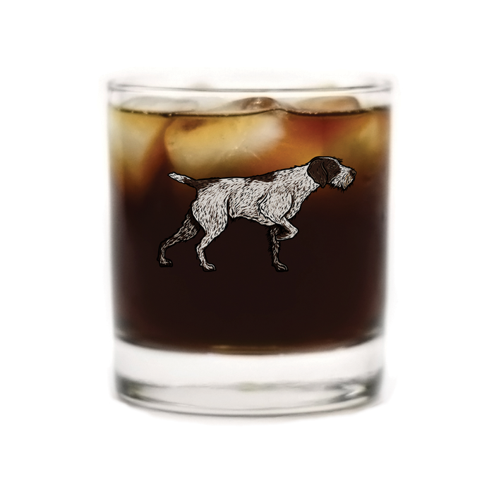 My First Wirehair Whiskey Glass