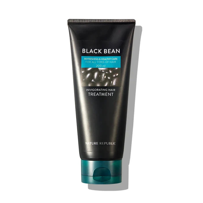 NATURE REPUBLIC Black Bean Invigorating Hair Treatment معالج لتقليل تساقط الشعر بالفاصوليا السوداء من نيجر ريببلك