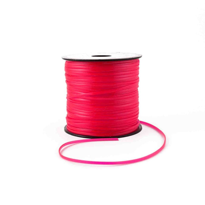 Neon Magenta Plastic Craft Lace Lanyard Gimp String Bulk 100 Yard Roll