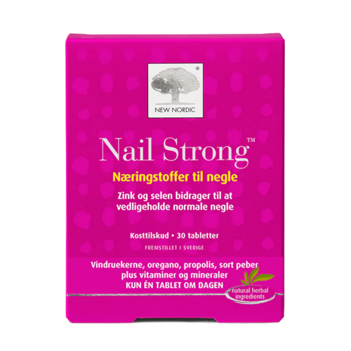 New Nordic - Nail Strong (Normale negle) - 30 tabeletter