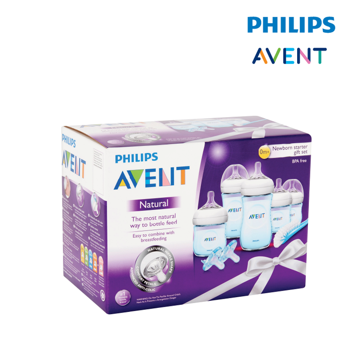 PHILIPS AVENT Newborn Starter Set- Natural 2.0 (Extra Soft Teat) | Isetan KL Online Store