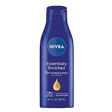 NIVEA Essentially Enriched Body Lotion With Deep Nourishing Serum & Almond Oil لوشن الجسم بزيت اللوز من نيفيا