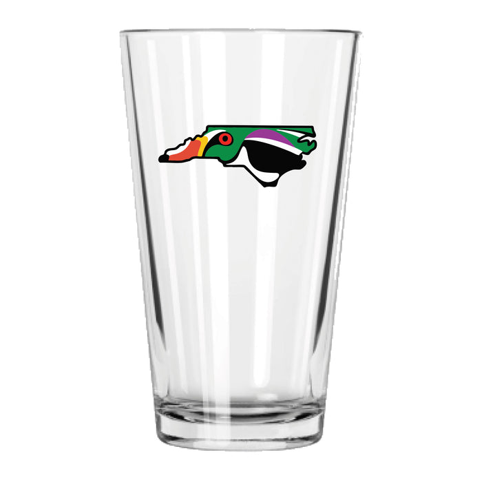 North Carolina Wood Duck Pint Glass