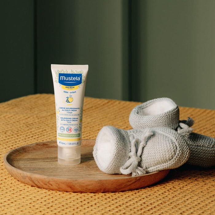 MUSTELA Nourishing Cream With Cold Cream Face With Organically Farmed Beeswax 40ml | Isetan KL Online Store