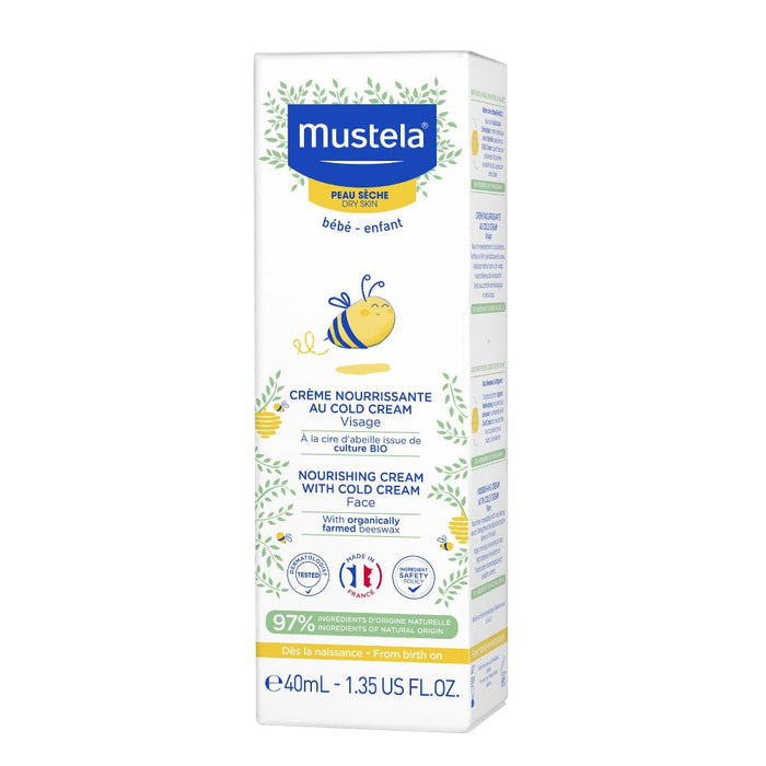 MUSTELA Nourishing Cream With Cold Cream Face With Organically Farmed Beeswax 40ml | Isetan KL Online Store