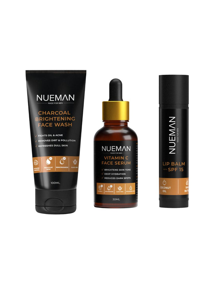 NUEMAN Complete Skincare Set  (3-Piece)