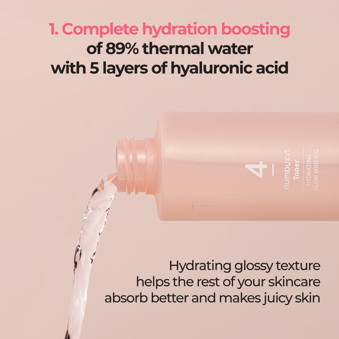 Numbuzin No.4 Hydration Glow Mineral Toner 200 mL