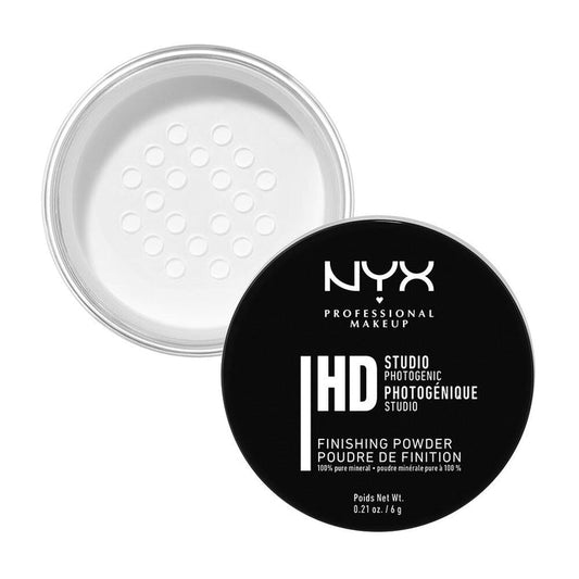 NYX Studio Photogenic Finishing Powder - SPF01 Translucent Finish 6g  بودرة حرة من نيكس
