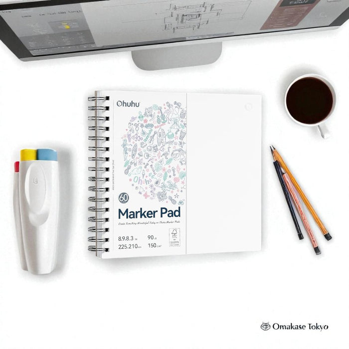 Ohuhu Marker Sketchbook 60 Sheets / 120 Pages
