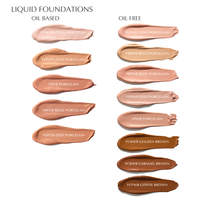 OIL FREE FOUNDATION - LIGHT PORCELAIN - FLPWB