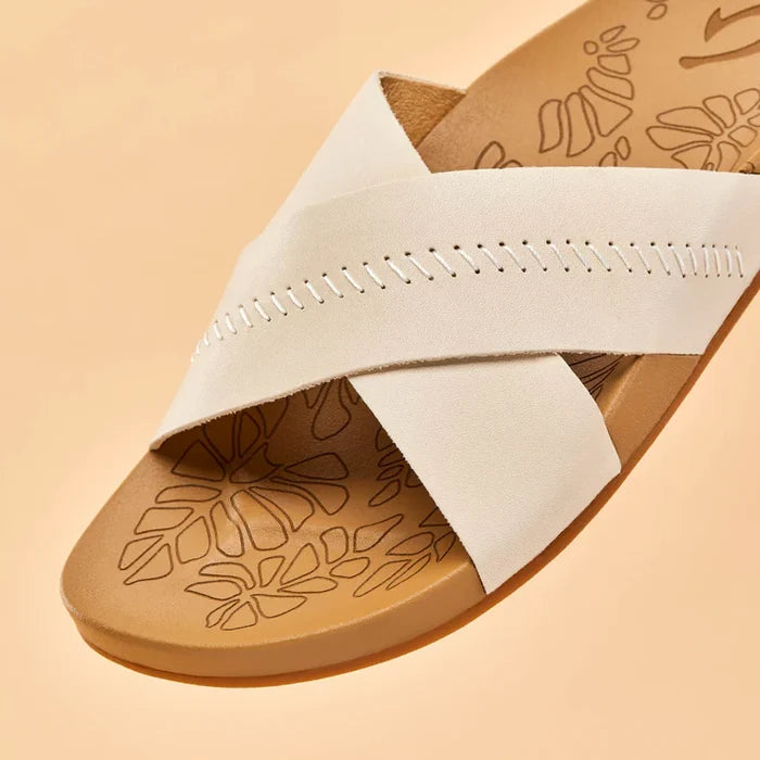 OluKai Women's Kīpe‘a ‘Olu Sandal