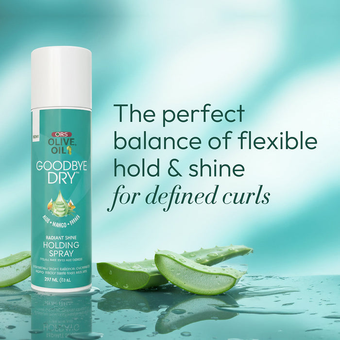 Organic Root Stimulator Olive Oil Goodbye Dry Radiant Shine Holding Spray 8oz/ 237ml
