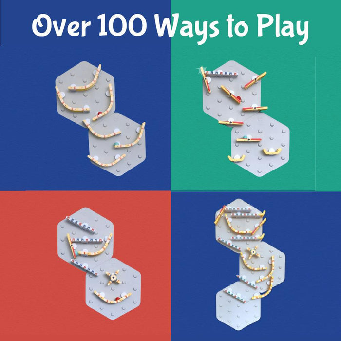 Oribel VertiPlay STEM Marble Run - Build Your Own